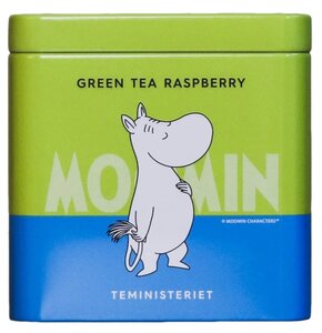 Herbata TEMINISTERIET Moomin Green Tea Malina 100 g