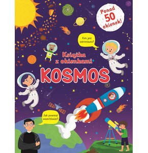 Książka z okienkami Kosmos