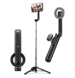 Uchwyt selfie SPIGEN S570W MagSafe Bluetooth Tripod Czarny