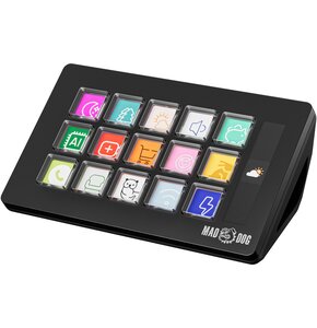 Panel streamingowy MAD DOG GK150K Czarny