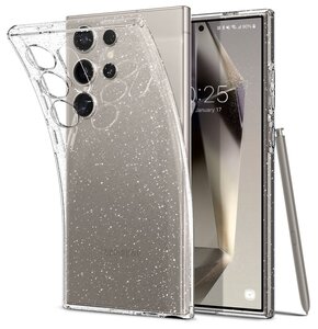 Etui SPIGEN Liquid Crystal do Samsung Galaxy S24 Ultra Przezroczysto-brokatowy