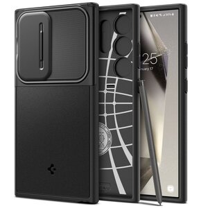 Etui SPIGEN Optik Armor do Samsung Galaxy S24 Ultra Czarny