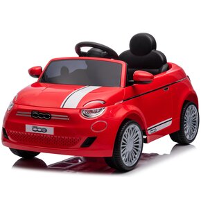 Samochód dla dziecka SUN BABY Fiat 500 Czerwony