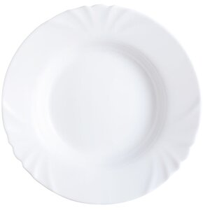 Talerz LUMINARC Cadix 23.8 cm Biały