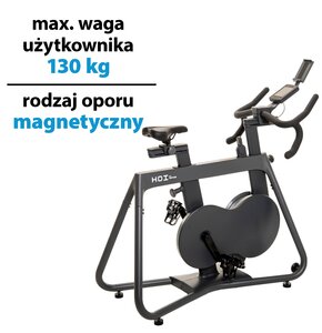 Rower spinningowy KETTLER Hoi Frame Speed Szary