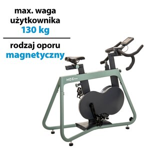 Rower spinningowy KETTLER Hoi Frame Speed Zielony