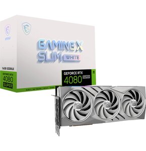 Karta graficzna MSI GeForce RTX 4080 Super Gaming X Slim White 16GB DLSS 3
