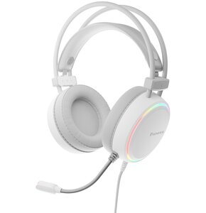Słuchawki GENESIS Neon 613 RGB Biały