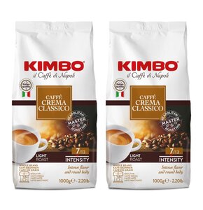 Kawa ziarnista KIMBO Caffe Crema Classico 2 x 1 kg