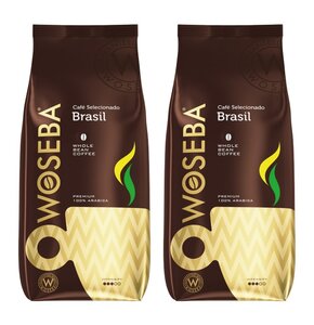 Kawa ziarnista WOSEBA Cafe Brasil Arabica 2 x 1 kg