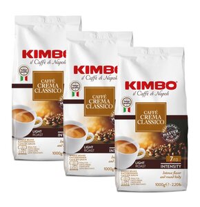 Kawa ziarnista KIMBO Caffe Crema Classico 3 x 1 kg