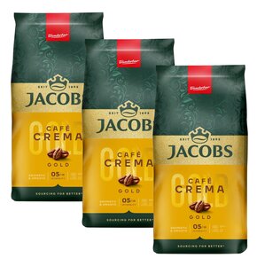 Kawa ziarnista JACOBS Crema 3 x 1 kg