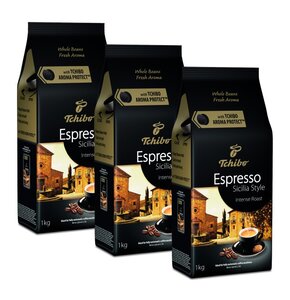 Kawa ziarnista TCHIBO Espresso Sicilia Style 3 x 1 kg