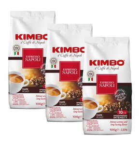Kawa ziarnista KIMBO Espresso Napoli 3 x 1 kg