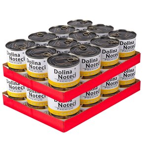 Karma dla psa DOLINA NOTECI Premium bogata w kurczaka 24 x 800 g