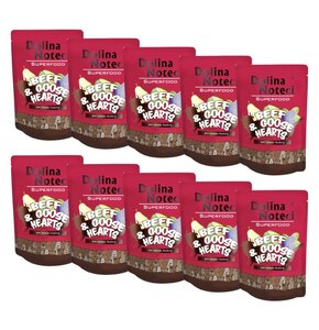 Karma dla psa DOLINA NOTECI Superfood z wołowiną i sercami gęsi 10 x 300 g
