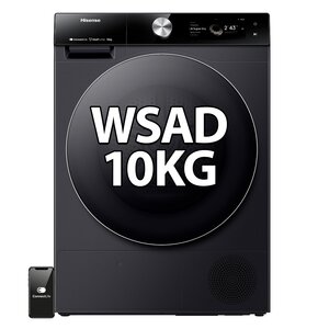 Suszarka HISENSE DH7S107BB Seria 7S Wi-Fi ConnectLife AI SuperDry Ekran TFT Samoczyszczacy wymiennik ciepła