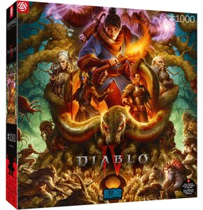 Puzzle CENEGA Merch: Gaming Diablo IV Horadrim (1000 elementów)