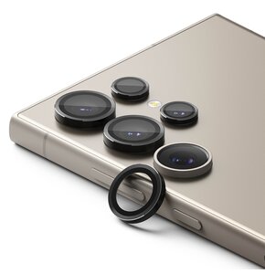 Szkło hartowane na obiektyw RINGKE Camera Frame Protector do Samsung Galaxy S24 Ultra Czarny