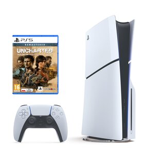 Konsola SONY PlayStation 5 Slim + Uncharted: Kolekcja Dziedzictwo Złodziei Gra PS5