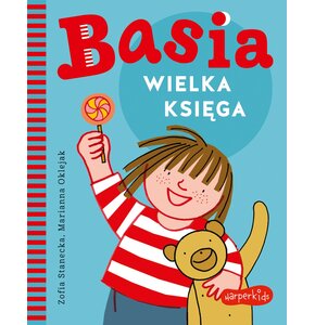 Książka Basia Wielka księga Zofia Stanecka (twarda okładka)