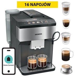 Ekspres SIEMENS EQ.500 TP516RX3 sterowanie przez aplikacje HomeConnect