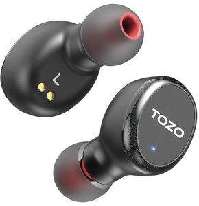 Słuchawki dokanałowe TOZO T10S Czarny