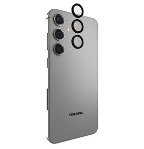 Szkło hartowane na obiektyw CASE-MATE Aluminum Ring Lens Protector do Samsung Galaxy S24+ Czarny