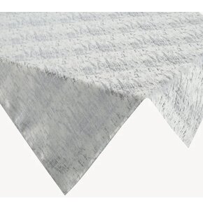 Obrus EUROFIRANY Alina 140 x 260 cm Srebrny