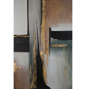 Obraz EUROFIRANY 598 80 x 120 cm Beżowy