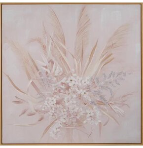 Obraz EUROFIRANY 440423 82 x 82 cm Beżowy