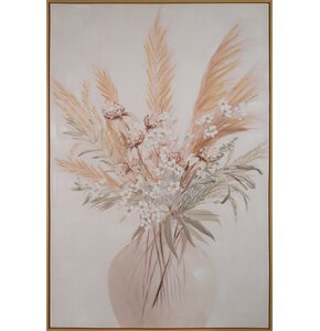 Obraz EUROFIRANY 614 80 x 120 cm Biały