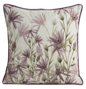 Poszewka EUROFIRANY Tessa 45 x 45 cm Biało-fioletowy