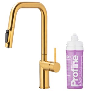Bateria kuchenna KFA z filtrem LILAC S DUERO PURE STYLE PULL-OUT 6623-315-31 Złoto