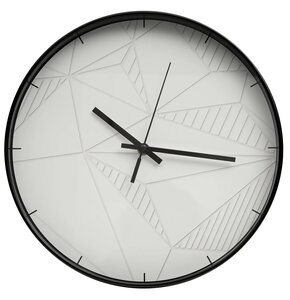 Zegar EUROFIRANY 420599 Kremowo-czarny