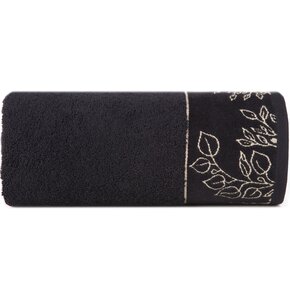 Ręcznik Victoria7 Czarny 70 x 140 cm