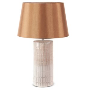 Lampka stołowa EUROFIRANY Edna 404520 Kremowo-beżowy