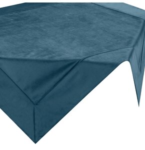 Obrus EUROFIRANY Velvet 85 x 85 cm Granatowy