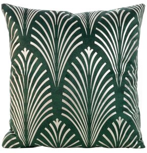 Poszewka EUROFIRANY Blink 27 45 x 45 cm Ciemnozielony