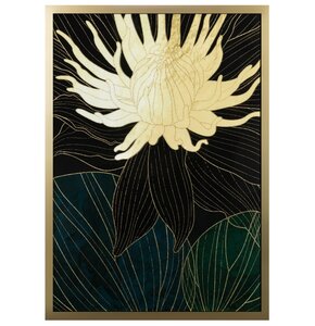 Obraz EUROFIRANY 484A 53 x 73 Zielony