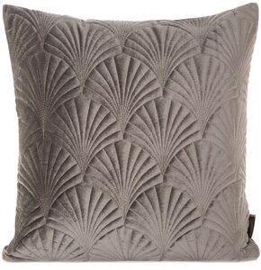 Poszewka EUROFIRANY Ria 2 378848 45 x 45 cm Ciemnobeżowy