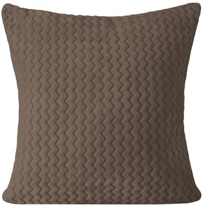Poszewka EUROFIRANY Onyx 40 x 40 cm Brązowy