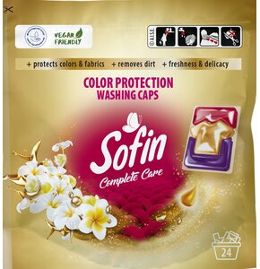 Kapsułki do prania SOFIN Complite Care Color Protection - 24 szt.