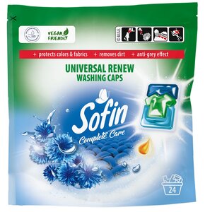 Kapsułki do prania SOFIN Complete Care Universal Renew - 24 szt.