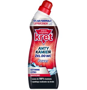 Żel do czyszczenia toalety KRET Antykamień Power 750 ml