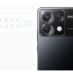 Szkło hybrydowe na obiektyw 3MK Lens Protection do Xiaomi Poco X6 5G
