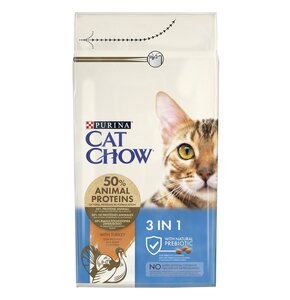 Karma dla kota CAT CHOW Specjal Care 3 w 1 z indykiem 1.5 kg