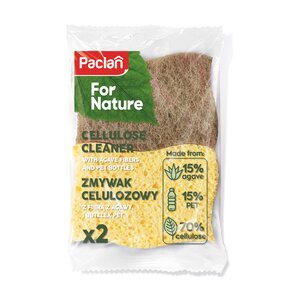 Gąbka do mycia naczyń PACLAN For Nature (2 sztuki)