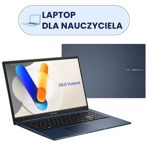 Laptop ASUS VivoBook A1504ZA-BQ1135W 15.6" IPS i7-1255U 16GB RAM 512GB SSD Windows 11 Home