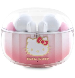 Słuchawki dokanałowe HELLO KITTY Kitty Head Logo Różowy